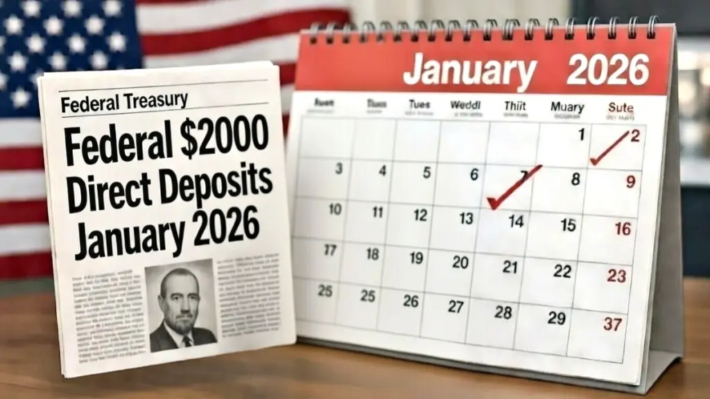 Federal $2000 Direct Deposits January 2026: Full Guidelines, Timeline & Eligibility