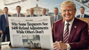 Why Some Taxpayers See $400 Refund Adjustments While Others Don’t
