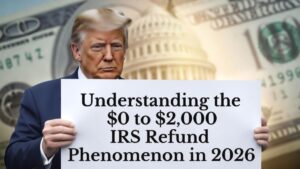Understanding the $0 to $2,000 IRS Refund Phenomenon in 2026