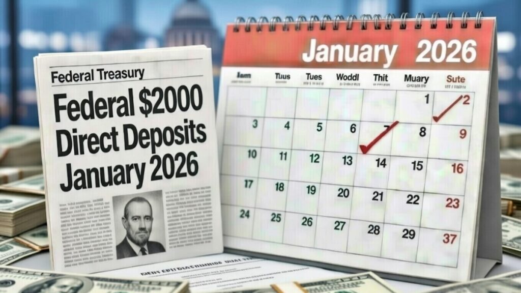 Federal $2,000 Direct Deposits in January 2026: Eligibility Rules, Payment Timeline, and What to Expect