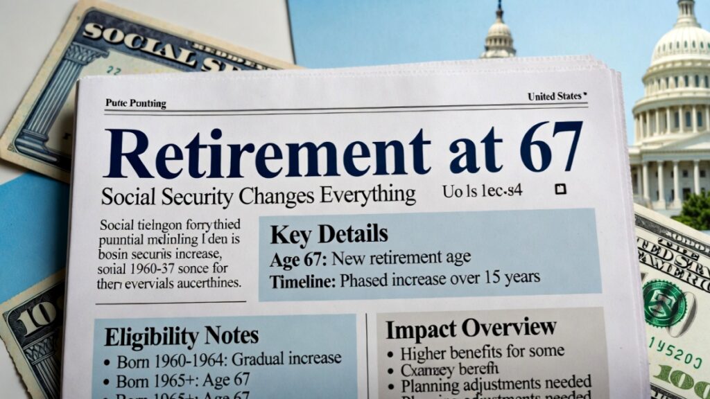 Goodbye to Retirement at 67 – the new age for collecting Social Security changes everything in the United States